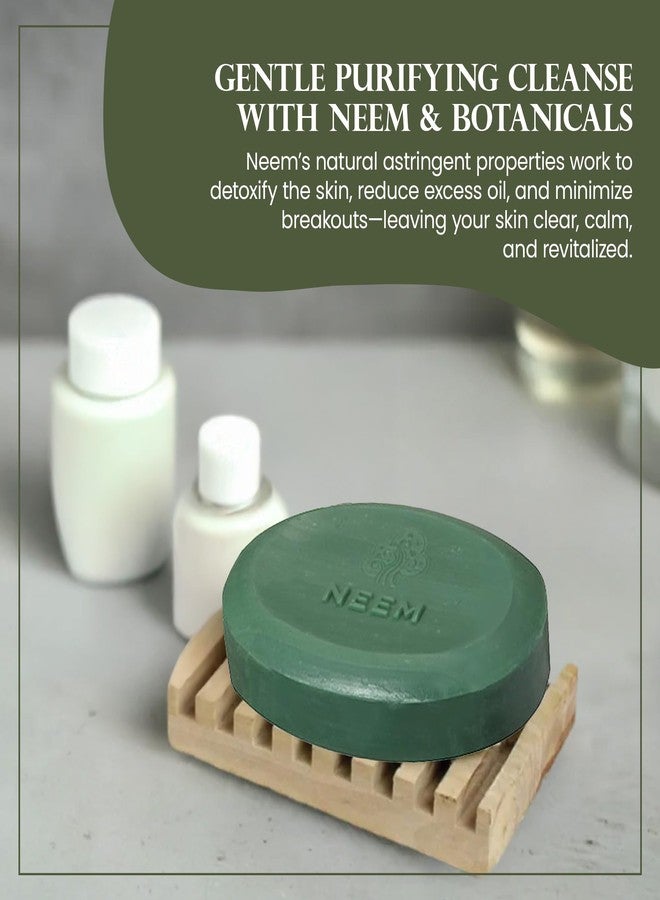 Madina Neem Advance Soap Bar – Deep Cleansing, Purifying, Moisturizing, Vegetable-Based, Halal & RSPO Certified, Gentle Cleanser for Face & Body, 6 Pack (3.5 oz Each) - Image 5